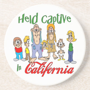 Activiteiten in de omgeving van California Funny T Zandsteen Onderzetter
