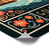 Activiteiten in de omgeving van California Golden  Poster (Hoek)