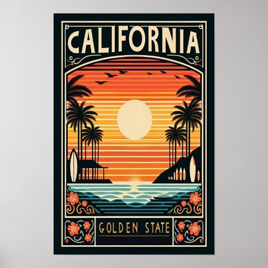 Activiteiten in de omgeving van California Golden  Poster (Voorkant)