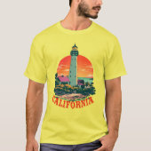 Activiteiten in de omgeving van California Lightho T-shirt (Voorkant)