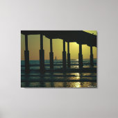 Activiteiten in de omgeving van California Sunset  Canvas Afdruk (Voorkant)