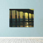 Activiteiten in de omgeving van California Sunset  Canvas Afdruk (Insitu (Houten vloer))