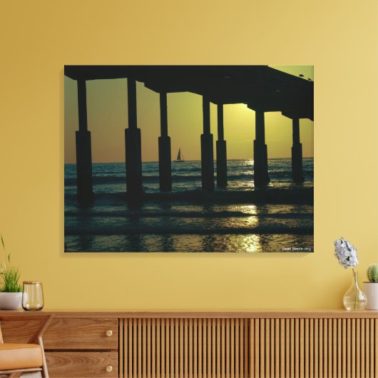 Activiteiten in de omgeving van California Sunset  Canvas Afdruk (Insitu (Woonkamer))