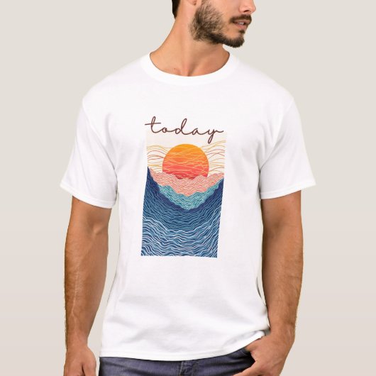 Activiteiten in de omgeving van Calm Horizon Valle T-shirt (Voorkant)