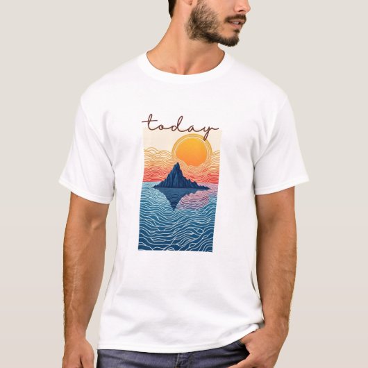 Activiteiten in de omgeving van Calm Horizon Valle T-shirt (Voorkant)