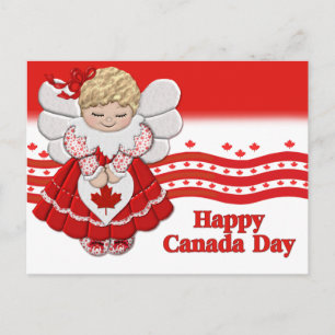 Activiteiten in de omgeving van Canada Day Angel b Briefkaart