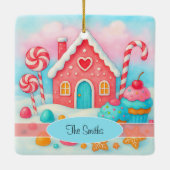 Activiteiten in de omgeving van Candyland Christma Keramisch Ornament (Achterkant)