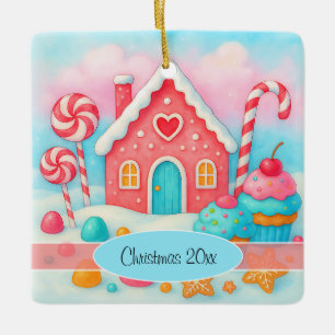 Activiteiten in de omgeving van Candyland Christma Keramisch Ornament