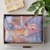 Activiteiten in de omgeving van Candyland/Fantasy  Tissuepapier (Geschenk)