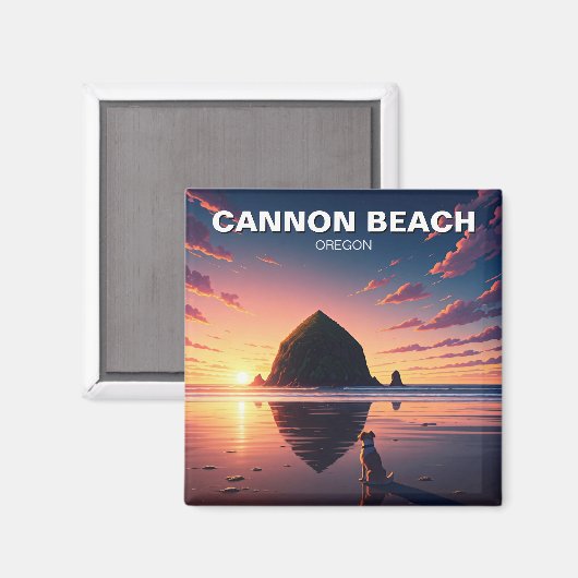 Activiteiten in de omgeving van Cannon Beach Orego Magneet (Voorkant / Achterkant)