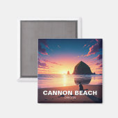 Activiteiten in de omgeving van Cannon Beach Orego Magneet (Voorkant / Achterkant)
