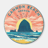 Activiteiten in de omgeving van Cannon Beach Orego Magneet (Voorkant)