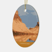 Activiteiten in de omgeving van Canyonlands Nation Keramisch Ornament (Links)