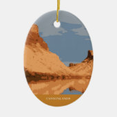 Activiteiten in de omgeving van Canyonlands Nation Keramisch Ornament (Voorkant)