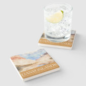 Activiteiten in de omgeving van Canyonlands Onderz Stenen Onderzetter (Zijkant)