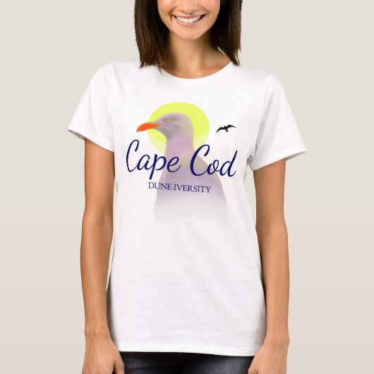 Activiteiten in de omgeving van Cape Cod Dune-Dive T-shirt (Voorkant)