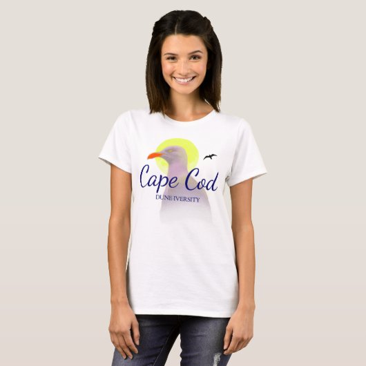 Activiteiten in de omgeving van Cape Cod Dune-Dive T-shirt (Voorkant volledig)