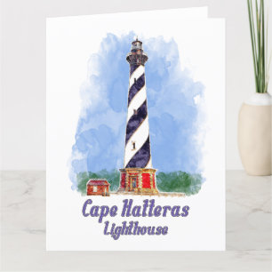 Activiteiten in de omgeving van Cape Hatteras Ligh Bedankkaart