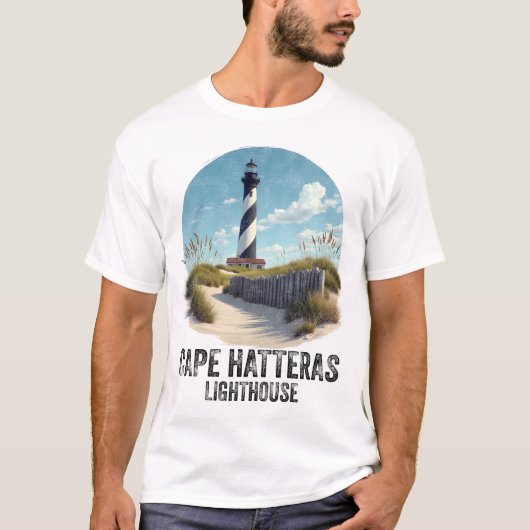 Activiteiten in de omgeving van Cape Hatteras Ligh T-shirt (Voorkant)
