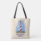 Activiteiten in de omgeving van Cape Hatteras Ligh Tote Bag (Achterkant)