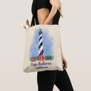 Activiteiten in de omgeving van Cape Hatteras Ligh Tote Bag