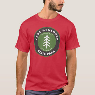 Activiteiten in de omgeving van Cape Henlopen Stat T-shirt
