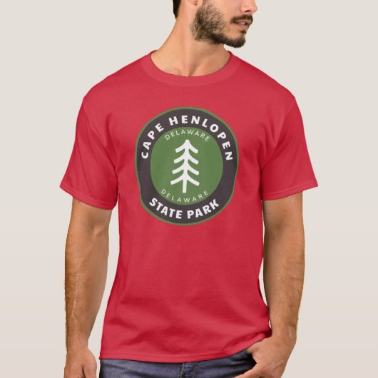 Activiteiten in de omgeving van Cape Henlopen Stat T-shirt (Voorkant)