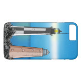 Activiteiten in de omgeving van Cape Henry Lightho Case-Mate iPhone Case (Achterkant (Horizontaal))