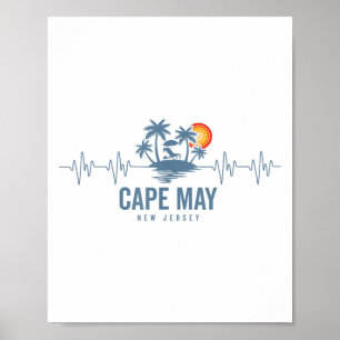 Activiteiten in de omgeving van Cape May Beach New Poster