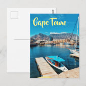 Activiteiten in de omgeving van Cape Town Table Mo Briefkaart (Voorkant / Achterkant)