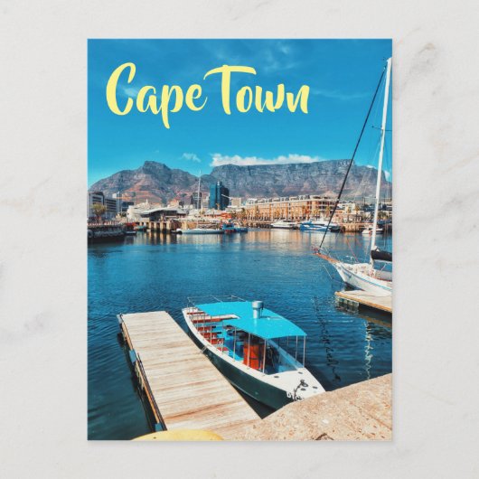 Activiteiten in de omgeving van Cape Town Table Mo Briefkaart (Voorkant)