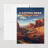 Activiteiten in de omgeving van Capitol Reef Natio Briefkaart (Voorkant / Achterkant)