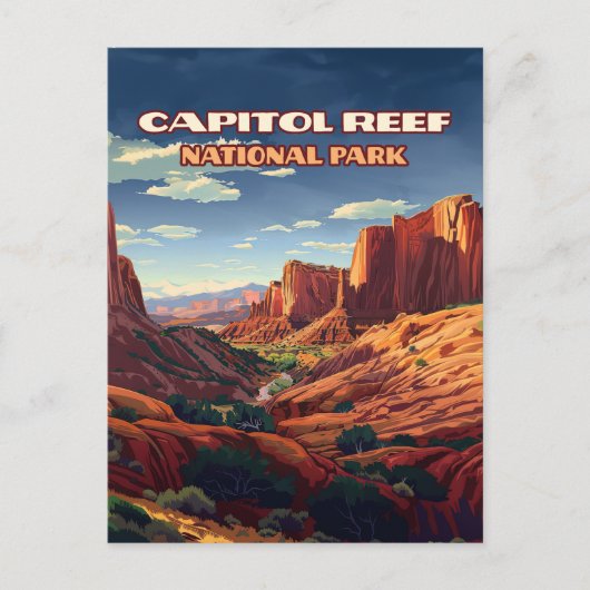 Activiteiten in de omgeving van Capitol Reef Natio Briefkaart (Voorkant)
