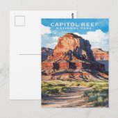 Activiteiten in de omgeving van Capitol Reef Natio Briefkaart (Voorkant / Achterkant)