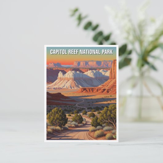 Activiteiten in de omgeving van Capitol Reef Natio Briefkaart (Staand voorkant)