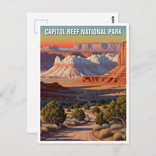 Activiteiten in de omgeving van Capitol Reef Natio Briefkaart (Voorkant / Achterkant)