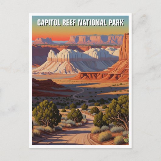 Activiteiten in de omgeving van Capitol Reef Natio Briefkaart (Voorkant)