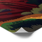 Activiteiten in de omgeving van Capitol Reef Natio Poster (Hoek)