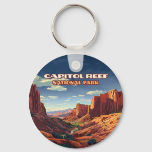 Activiteiten in de omgeving van Capitol Reef Natio Sleutelhanger