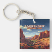 Activiteiten in de omgeving van Capitol Reef Natio Sleutelhanger (Voorkant)