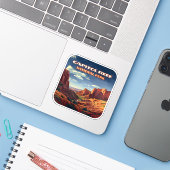 Activiteiten in de omgeving van Capitol Reef Natio Sticker (Laptop met iPhone)