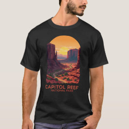 Activiteiten in de omgeving van Capitol Reef Natio T-shirt