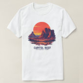 Activiteiten in de omgeving van Capitol Reef Natio T-shirt (Design voorkant)