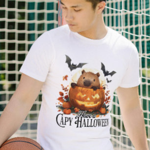 Activiteiten in de omgeving van Capy-Halloween Cap T-shirt