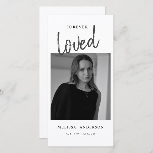 Activiteiten in de omgeving van Cardinal Funeral M Bedankkaart (Voorkant / Achterkant)