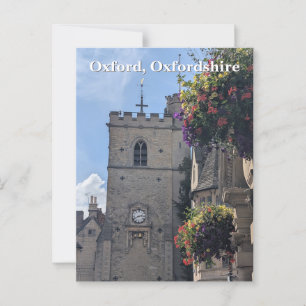 Activiteiten in de omgeving van Carfax Tower - Oxf Briefkaart