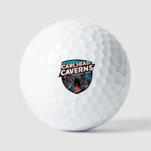 Activiteiten in de omgeving van Carlsbad Caverns N Golfballen (Voorkant)