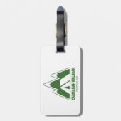 Activiteiten in de omgeving van Carmanah Walbran P Bagagelabel (Achterkant verticaal)