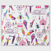 Activiteiten in de omgeving van Carnival Circus Pr Cadeaupapier (Vlak)