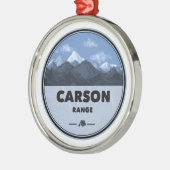 Activiteiten in de omgeving van Carson Range Calif Metalen Ornament (Links)